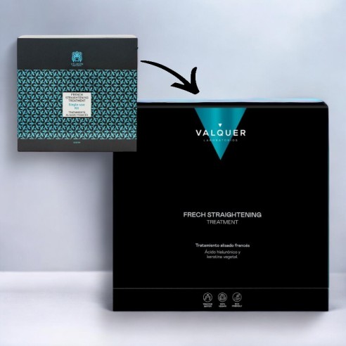 Französisches Glätten 1 Anwendung Valquer -Dauerwellen und Glätten -Valquer