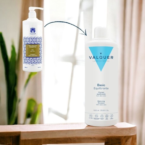 Shampoo Riequilibrante Aloe Vera 1 L Valquer -Shampoo -Valquer