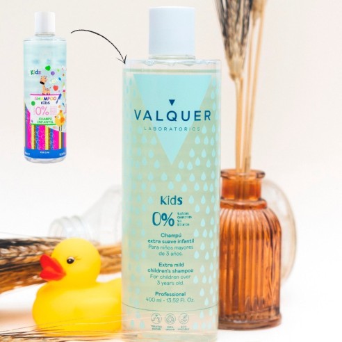 Valquer 0% Kindershampoo 400ml -Shampoos -Valquer