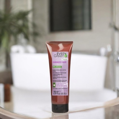 Everygreen Reparaturcreme für geschädigtes Haar mit Spliss, 150 ml -Friseurprodukte -Everygreen