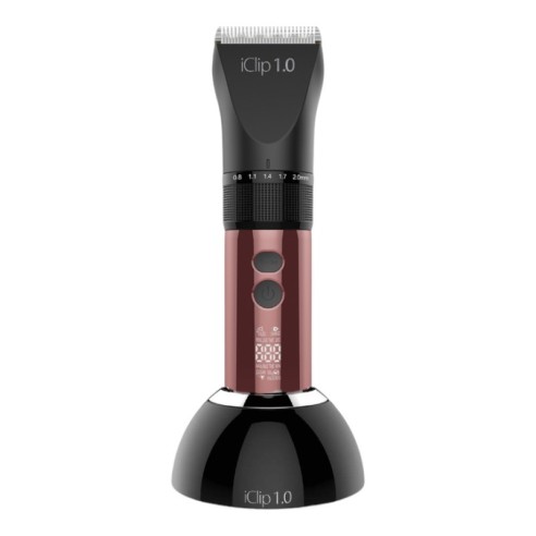 Máquina de corte rosa-magenta iClip 1.0 -Aparelhos de cabeleireiro -Giubra