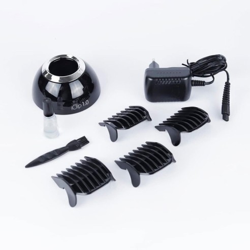 Máquina de corte rosa-magenta iClip 1.0 -Aparelhos de cabeleireiro -Giubra