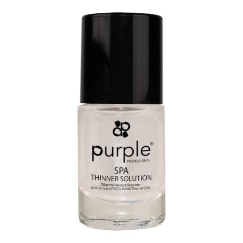 Diluant pour émail Solution diluante 10 ml Violet -Vernis à ongles -Purple Professional