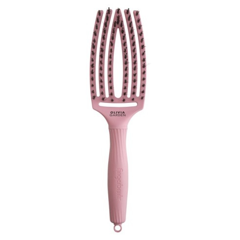 Cepillo Olivia Garden Fingerbrush Soft Pink Think Pink 2024 -Brosses -Olivia Garden