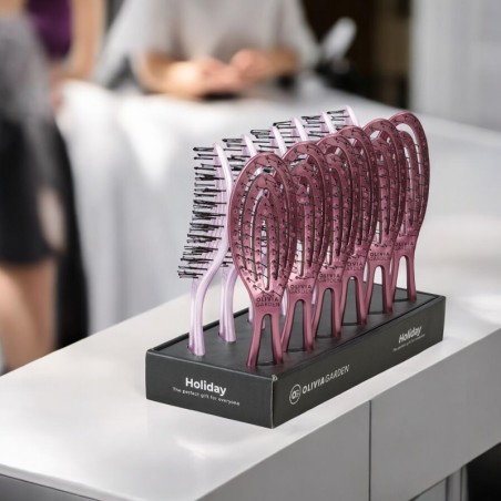 Olivia Garden Travel Holiday Iced Collection Display, 12 Einheiten. -Pinsel -Olivia Garden