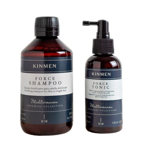 Kinmen Force Hair Loss Pack Shampoo 300ml + Tonic 125ml -KIN Cosmetics