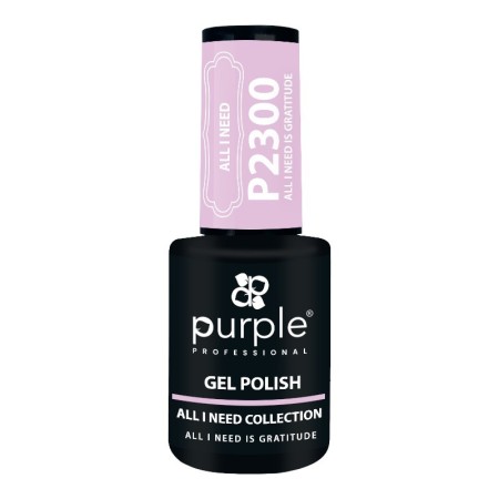 Vernis Gel Purple Professional P2300 Tout ce dont j'ai besoin, c'est de gratitude -Vernis semi permanents -Purple Professional