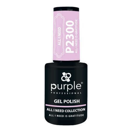 Vernis Gel Purple Professional P2300 Tout ce dont j'ai besoin, c'est de gratitude -Vernis semi permanents -Purple Professional