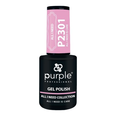 Verniz Gel P2301 All I Need is Care -Esmalte semipermanente -Purple Professional