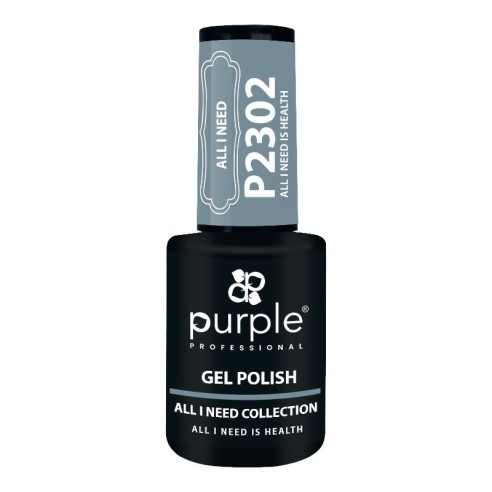 Esmalte Gel P2302 All I Need is Health -Semi permanent nail polishes -Purple Professional