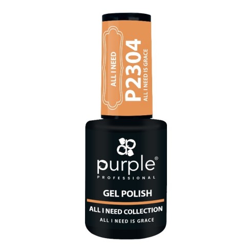 Esmalte Gel P2304 All I Need is Grace -Esmalte semi permanente -Purple Professional