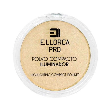 Leuchtendes Kompaktpuder Nr. 1 Gold Elisabeth Llorca -Gesicht -Elisabeth Llorca