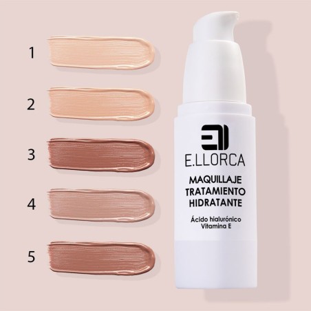 Feuchtigkeitsspendendes Make-up Nr. 3 Elisabeth Llorca -Gesicht -Elisabeth Llorca