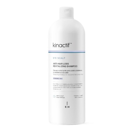 Champú Kinactif N.8 Scalp Anti-Hair Loss 1000ml -Anticaida -KIN Cosmetics