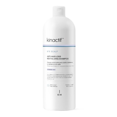 Kinactif N.8 Kopfhaut-Shampoo gegen Haarausfall, 1000 ml -Anti-Fall -KIN Cosmetics