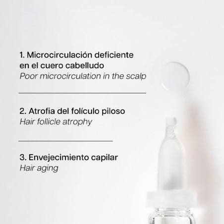 Kinactif N.8 Kopfhautbehandlung gegen Haarausfall – 10 Ampullen x 6 ml -Anti-Fall -KIN Cosmetics
