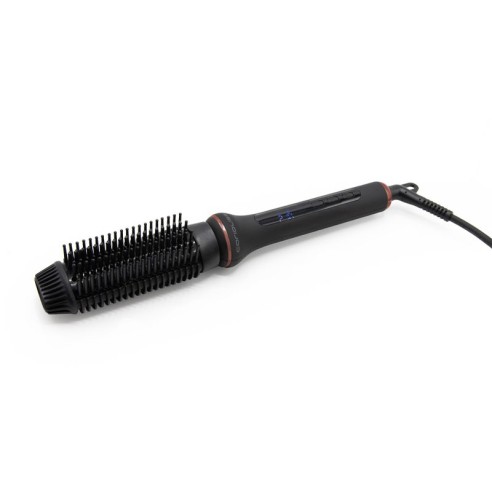 Kit Corioliss Fer C5 + Brosse Chaude Cuivre Noir -Lisseurs, pinces et bigoudis -Corioliss