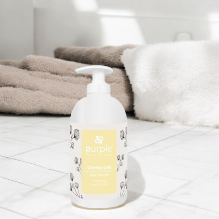 Fußcreme mit Passionsfruchtduft, 500 ml -Hand- und Fußcreme -Purple Professional