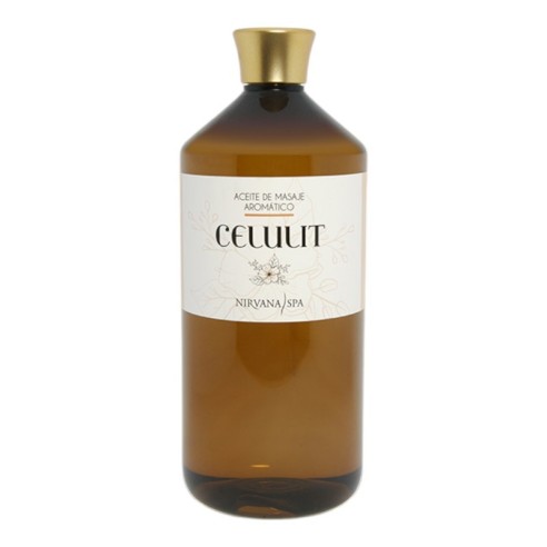 Aceite de Masaje Celulit Nirvana SPA 1000ml -Cremas tonificantes y moldeadoras -Nirvana Spa