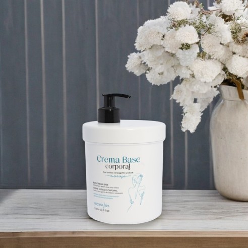 Crema Base Corporal para masaje Nirvana SPA 1000ml -Cremas tonificantes y moldeadoras -Nirvana Spa