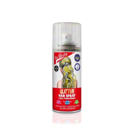 Spray Pelo Color Purpurina Multicolor -Fantasía y FX -La Fiesta