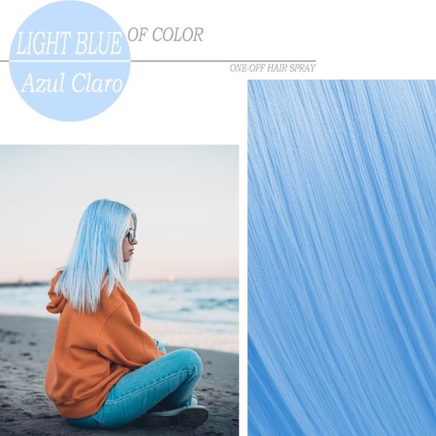 Light Blue Hair Spray -Fantasy and FX -La Fiesta