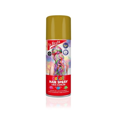Spray Pelo Color Oro -Fantasía y FX -La Fiesta