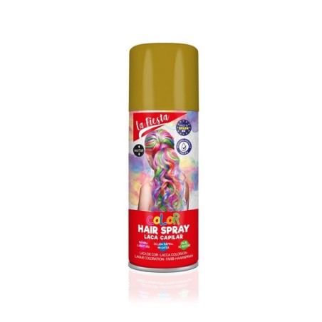 Spray de cabelo dourado -Fantasy e FX -La Fiesta