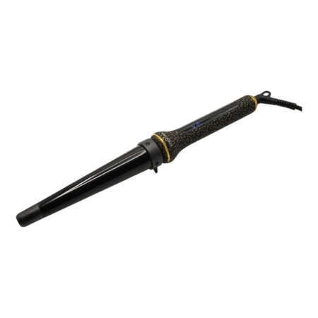 Glamour Wand Digitaler Lockenwickler mit goldenem Leopardenmuster und weichem Touch -Haarglätter, Lockenstäbe und Lockenstäbe...