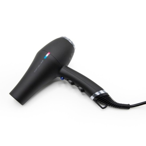 Flow Power Black Chrome Corioliss Hair Dryer -Hair dryers -Corioliss