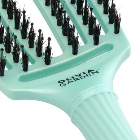 Escova de dedo Olivia Garden Arctic Lights Pincel Arctic Teal -Pincéis -Olivia Garden