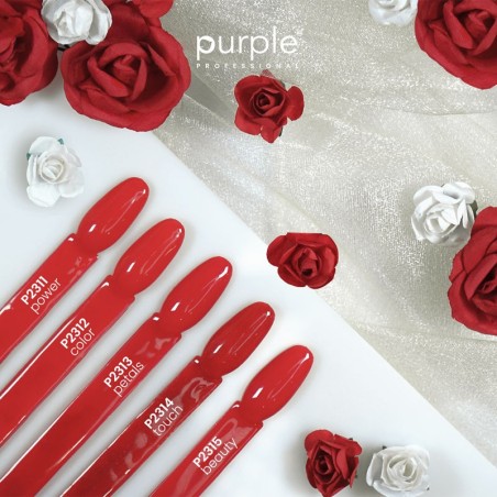 Verniz Gel P2313 Flower Petals -Esmalte semipermanente -Purple Professional