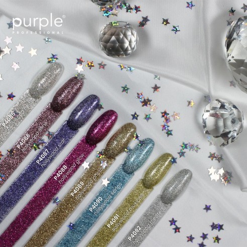 Nagellack P4092 Hollywood Theaters Luxury Purple Professional -Nagellacke -Purple Professional