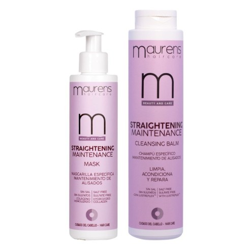 Maurens Straightening Maintenance Pack Shampoo + Mask -Hair product packs -Maurens