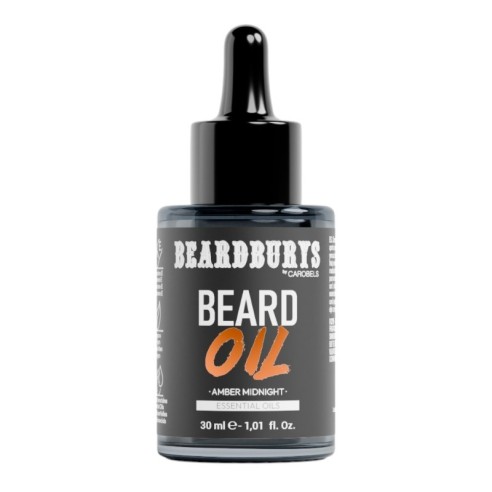 Óleo para barba Amber Midnight Beardburys 30ml -Barba e bigode -Beardburys