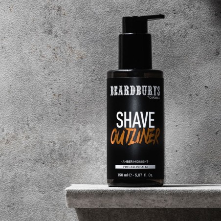 Beardburys OUTLINER Amber Midnight Shaving Gel 150ml -Beard and mustache -Beardburys