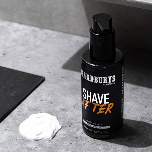 Beardburys Amber Midnight Regenerador Pós-Barba 150ml -Barba e bigode -Beardburys