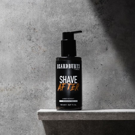 Beardburys Amber Midnight rigenerante dopobarba 150 ml -Barba e baffi -Beardburys