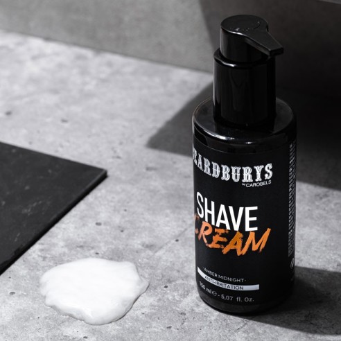 Beardburys Amber Midnight Shaving Cream 100ml -Beard and mustache -Beardburys