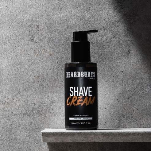 Beardburys Amber Midnight Shaving Cream 100ml -Beard and mustache -Beardburys