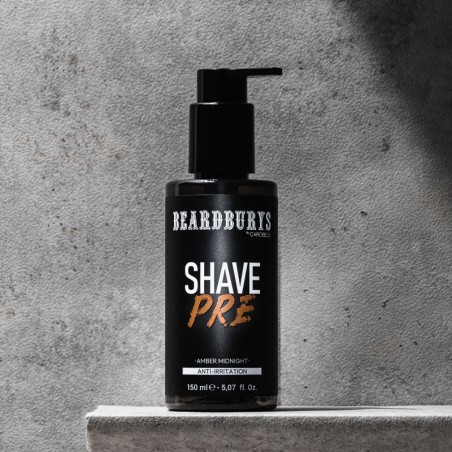Beardburys Amber Midnight Pre-Shave Cream 150ml -Beard and mustache -Beardburys