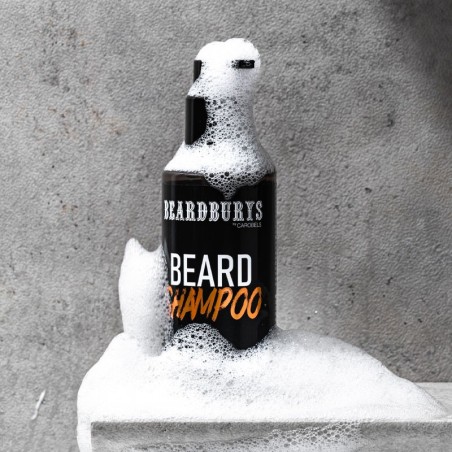 Kit Champú + Aceite de barba Amber Midnight con neceser -Packs de productos de barbería -Beardburys