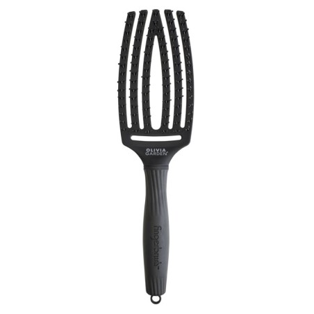 Fingerbrush Care Iconic Cerdas Duplas Pretas -Pincéis -Olivia Garden