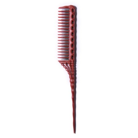 Pettine arricciacapelli rosso YS-PARK YS-150 218mm -Pte classificare -YS PARK 2