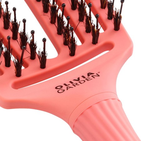 Cepillo Olivia Garden Fingerbrush Imperfection Radiant Peach -Cepillos -Olivia Garden