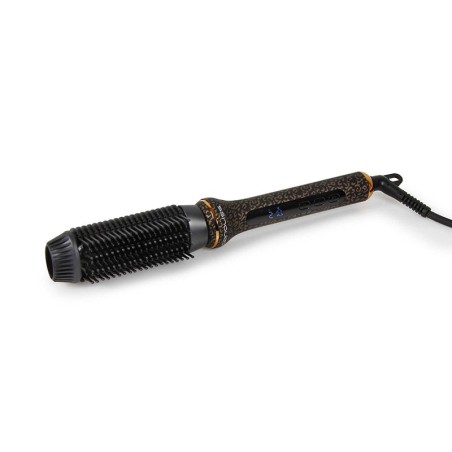 Corioliss C3 Bügeleisen-Set + Heißbürste Gold Leopard Brush -Haarglätter, Lockenstäbe und Lockenstäbe -Corioliss