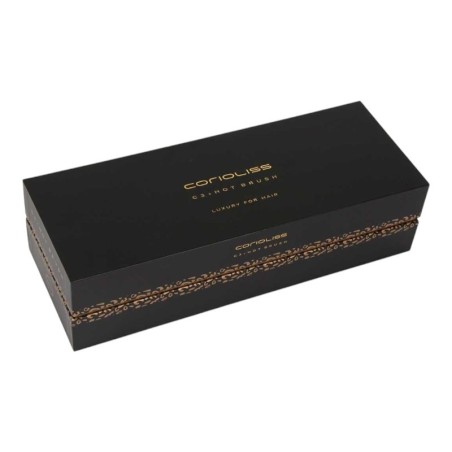 Corioliss C3 Bügeleisen-Set + Heißbürste Gold Leopard Brush -Haarglätter, Lockenstäbe und Lockenstäbe -Corioliss