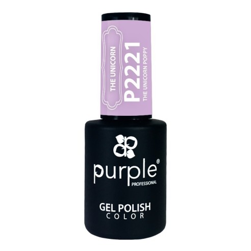 Vernis Gel Purple Professional P2221 Le Coquelicot Licorne -Vernis semi permanents -Purple Professional