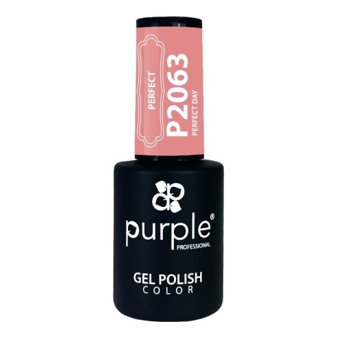 Gel Polish P2063 Perfect Day Purple Professional | Semi-Permanent N...