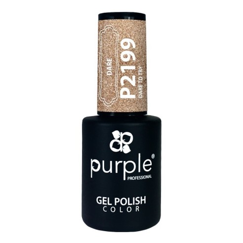 Gel Polish P2199 Dare to Try Purple Professional | Semi-Permanent N...